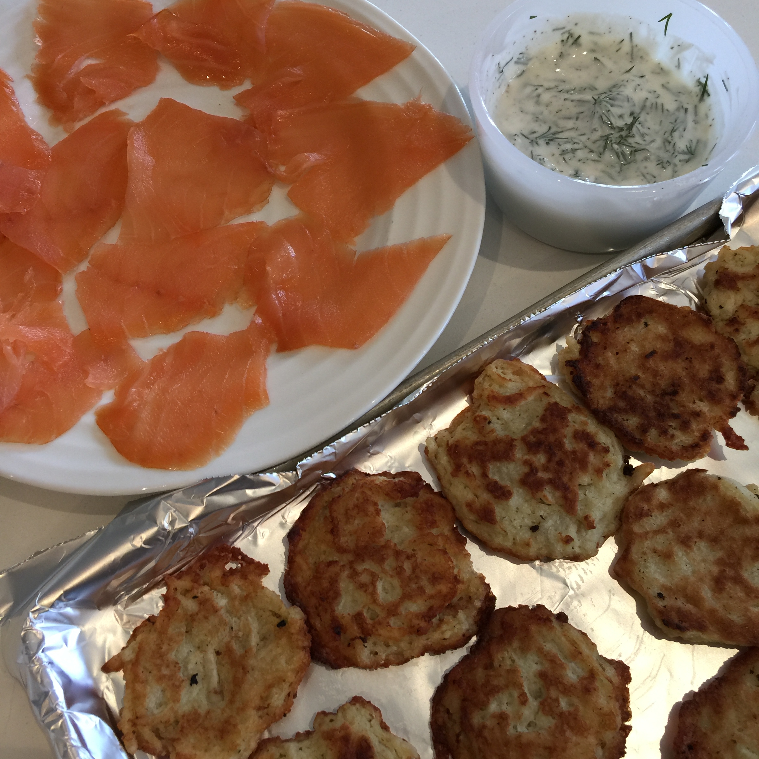 potato blinis, potato latkes, side dish, hors doeuvres, potato, latke, smoked salmon