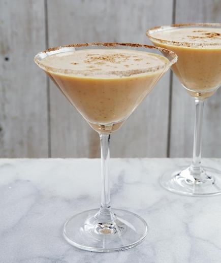 halloween pumpkin martini