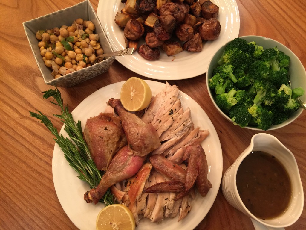 GORDON RAMSAY'S ROAST CHICKEN WITH CHICKPEA STUFFING