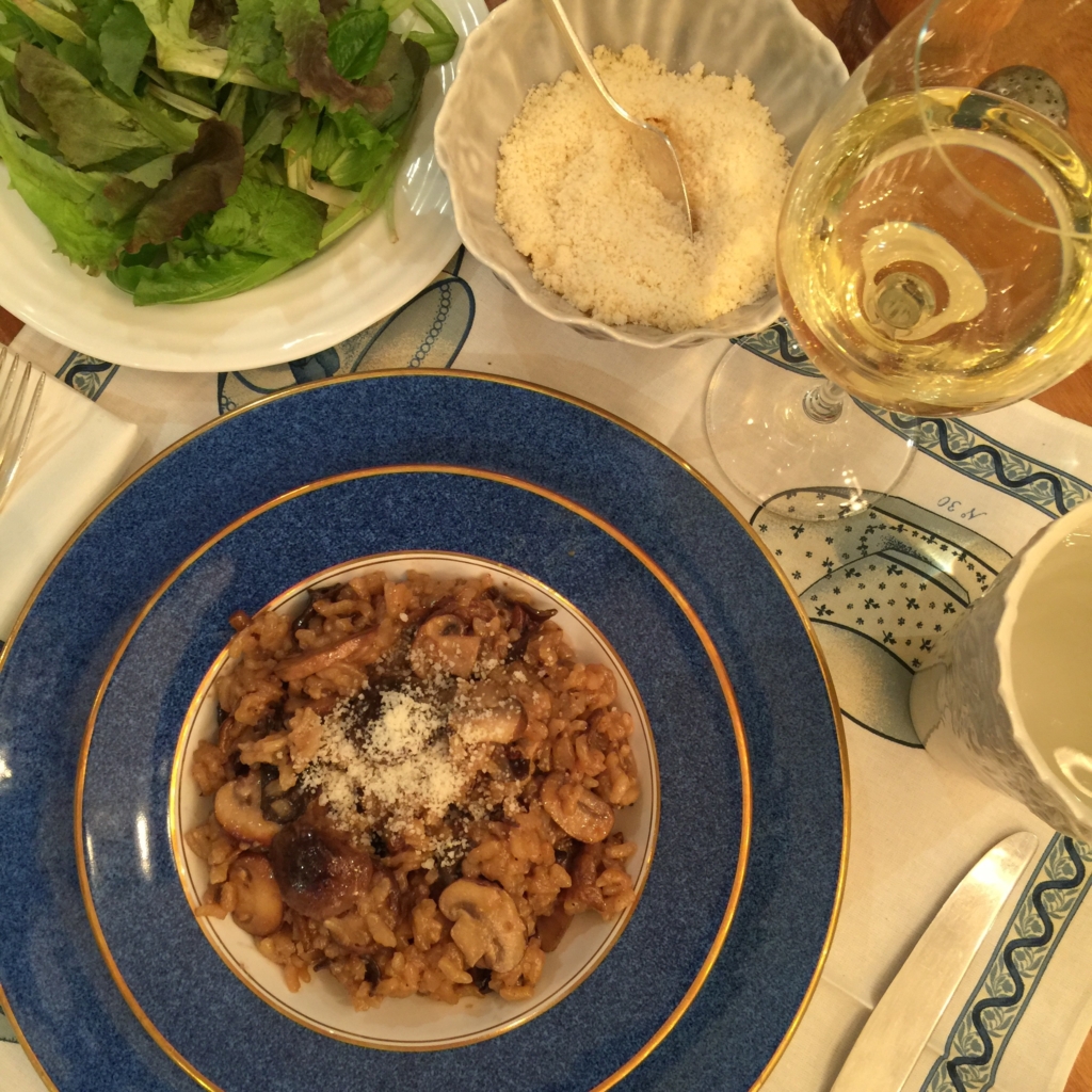 OVEN-BAKED WILD MUSHROOM RISOTTO