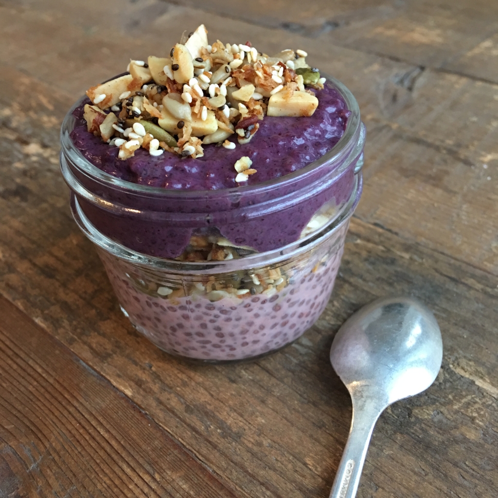FRUITY CHIA SEED PUDDING